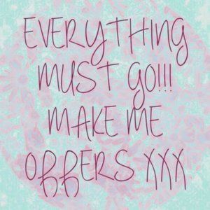 CLOSET CLOSING!  LAST DAY - July 25th!!